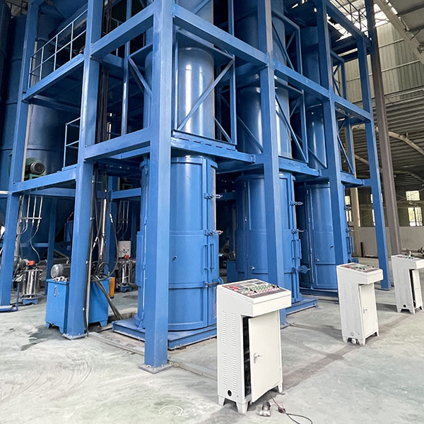 Regenerative round bubble three continuous firing line